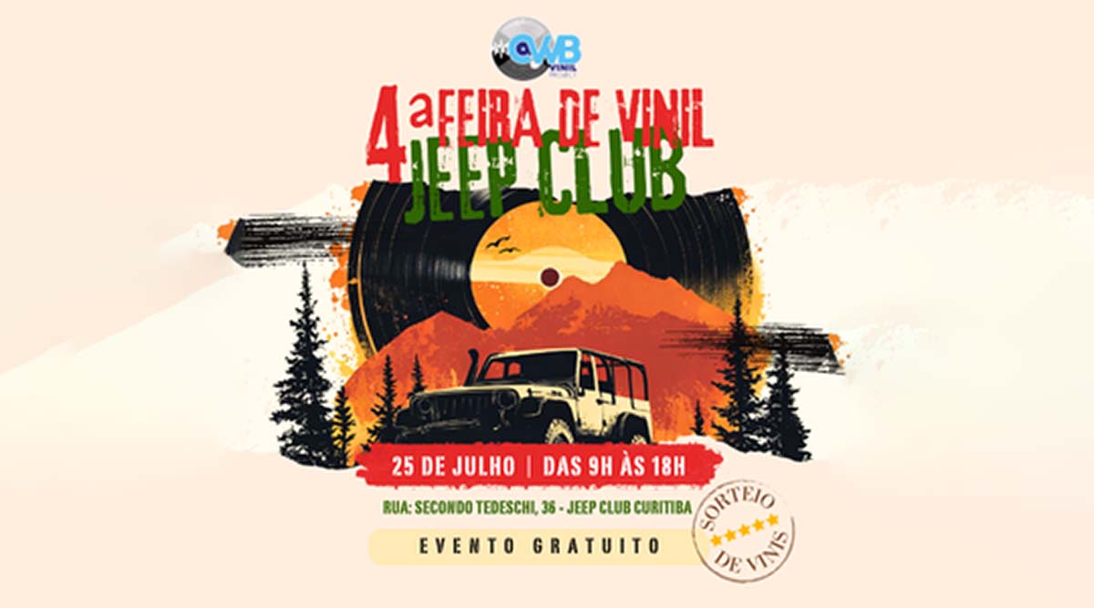 4ª feira CWB Vinil Project terá 8 mil discos de vinil à venda a partir de R$ 10