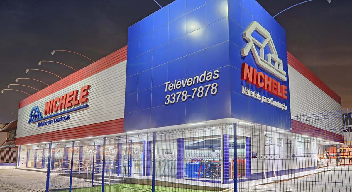 Nichele completa 50 anos com 14 lojas e presença entre os maiores varejistas de materiais de construção do Brasil