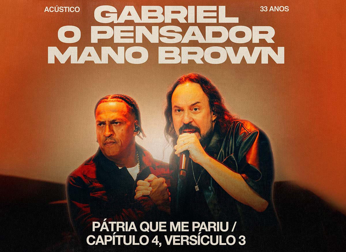 Gabriel o Pensador e Mano Brown lançam música no Dia do Rap Nacional
