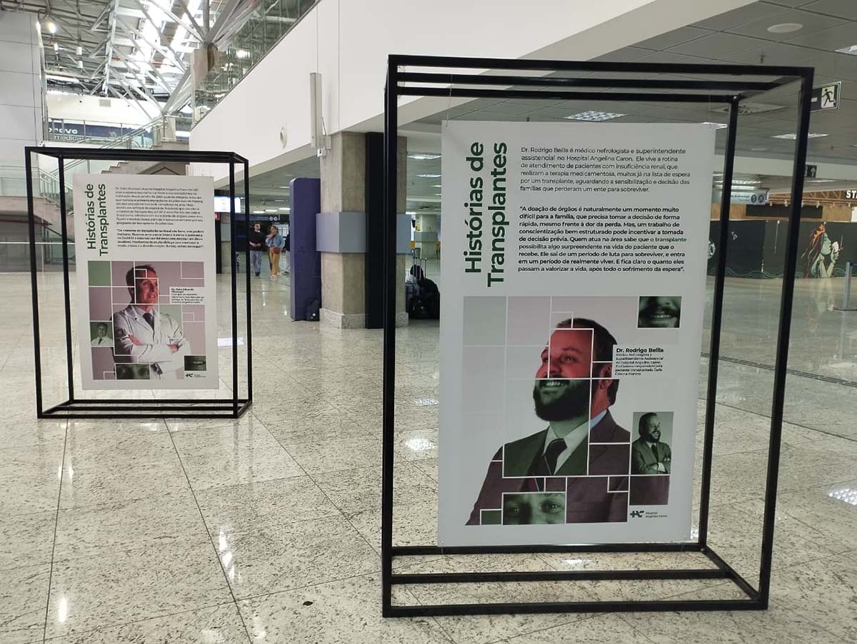 Setembro Verde: 5 mil tsurus simbolizam espera por transplantes em exposição do Hospital Angelina Caron no Aeroporto Afonso Pena Setembro Verde: 5 mil tsurus simbolizam espera por transplantes em exposição do Hospital Angelina Caron no Aeroporto Afonso Pena