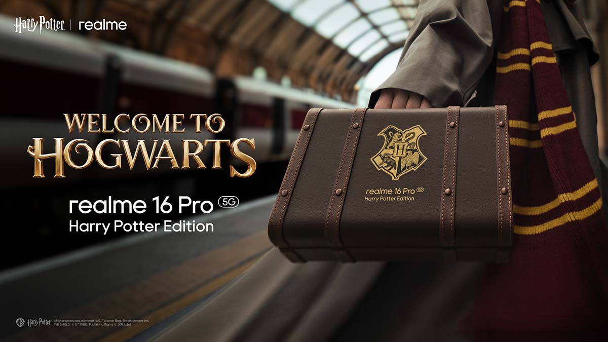 realme e Warner Bros. Discovery lançam smartphone inspirado em Harry Potter