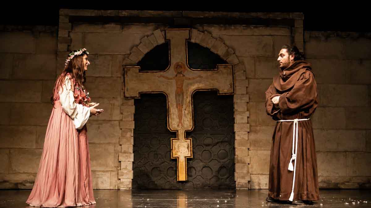 Grupo Lanteri encena “Francisco de Assis – A Busca por um Ideal” no Sesc da Esquina