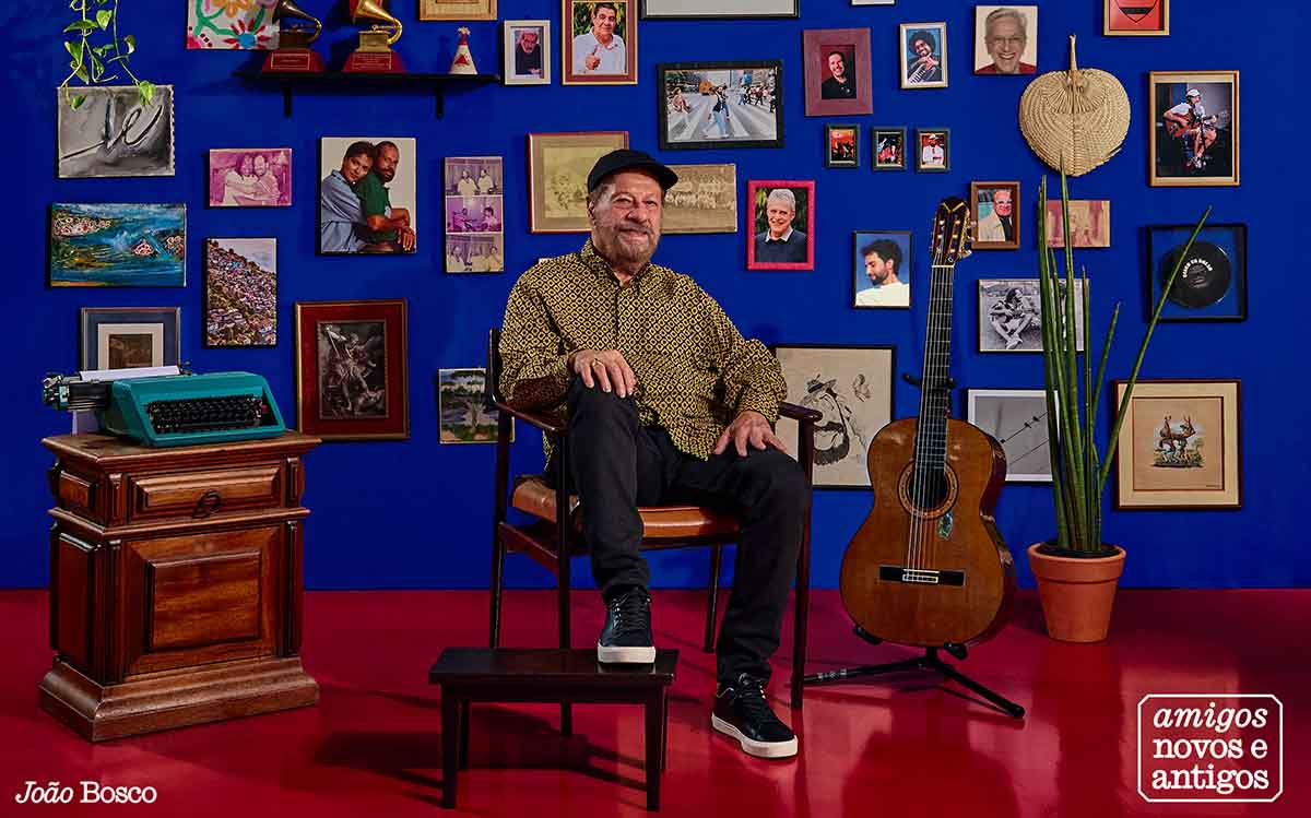 João Bosco revisita sua obra em álbum com amigos novos e antigos