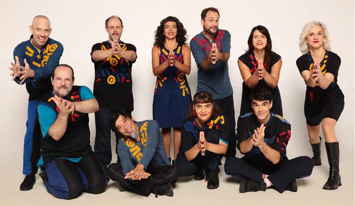 Caixa Cultural Curitiba apresenta o grupo Barbatuques